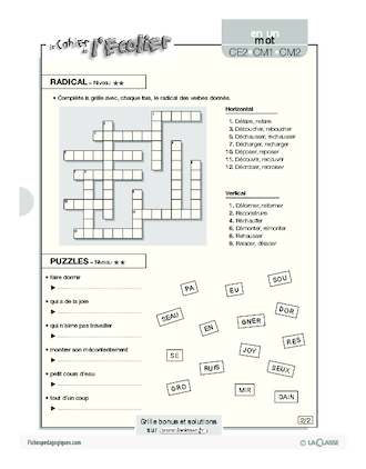 Vocabulaire / En un mot (1)