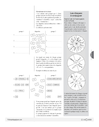 Vocabulaire, grammaire, orthographe (2) / Grands domaines d'activités