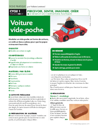 Voiture vide-poche