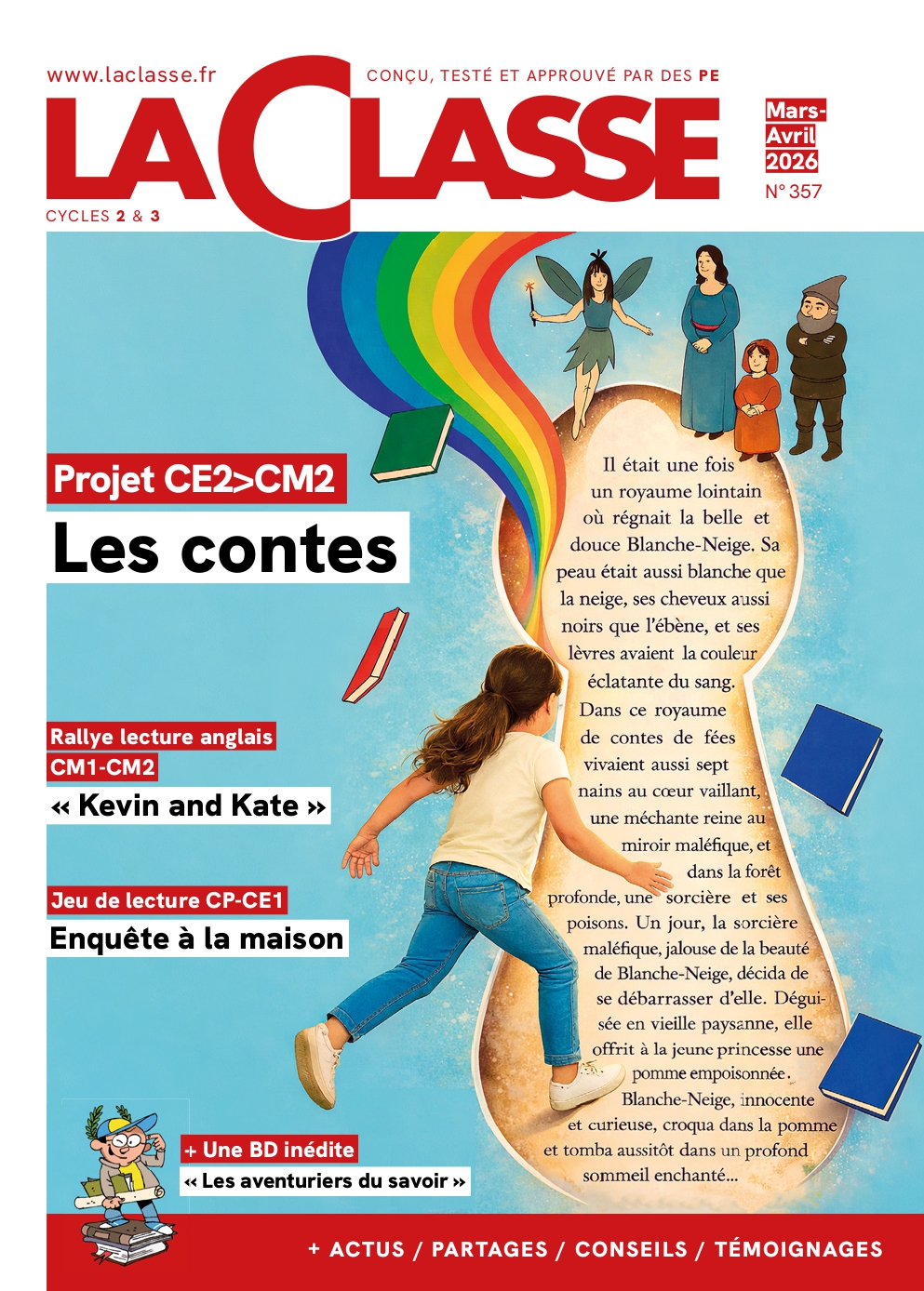 La Classe - N°357 - La Classe - mars/avril 2026